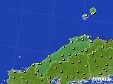 2015年06月02日の島根県のアメダス(気温)