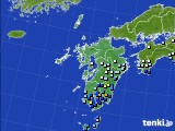 九州地方のアメダス実況(降水量)(2015年06月03日)