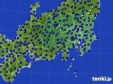 2015年06月03日の関東・甲信地方のアメダス(日照時間)