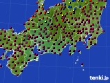 2015年06月04日の東海地方のアメダス(日照時間)