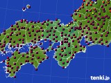 近畿地方のアメダス実況(日照時間)(2015年06月04日)