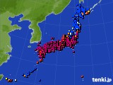 アメダス実況(日照時間)(2015年06月04日)