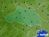 埼玉県のアメダス実況(風向・風速)(2015年06月04日)