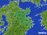 大分県のアメダス実況(降水量)(2015年06月05日)