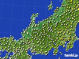 北陸地方のアメダス実況(気温)(2015年06月05日)