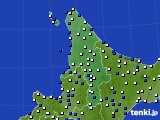 道北のアメダス実況(風向・風速)(2015年06月05日)