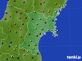 宮城県のアメダス実況(日照時間)(2015年06月06日)