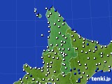 道北のアメダス実況(風向・風速)(2015年06月07日)