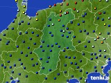 長野県のアメダス実況(日照時間)(2015年06月08日)