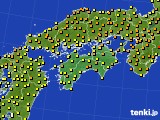 アメダス実況(気温)(2015年06月10日)