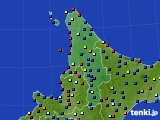 2015年06月11日の道北のアメダス(日照時間)