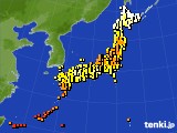 2015年06月11日のアメダス(気温)