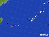 沖縄地方のアメダス実況(風向・風速)(2015年06月11日)