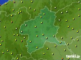 群馬県のアメダス実況(気温)(2015年06月12日)