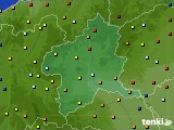 群馬県のアメダス実況(日照時間)(2015年06月13日)