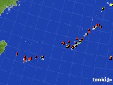 沖縄地方のアメダス実況(気温)(2015年06月13日)