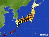 2015年06月13日のアメダス(気温)