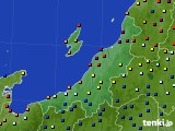 新潟県のアメダス実況(日照時間)(2015年06月14日)