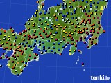 東海地方のアメダス実況(日照時間)(2015年06月15日)