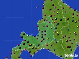 道央のアメダス実況(日照時間)(2015年06月16日)