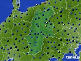 長野県のアメダス実況(日照時間)(2015年06月16日)