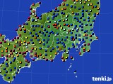 関東・甲信地方のアメダス実況(日照時間)(2015年06月17日)