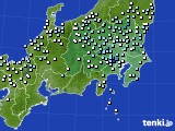 2015年06月19日の関東・甲信地方のアメダス(降水量)