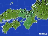 近畿地方のアメダス実況(降水量)(2015年06月19日)