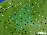 群馬県のアメダス実況(降水量)(2015年06月19日)