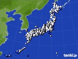 アメダス実況(風向・風速)(2015年06月19日)