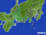 東海地方のアメダス実況(降水量)(2015年06月21日)