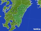 2015年06月22日の宮崎県のアメダス(降水量)