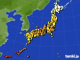 アメダス実況(気温)(2015年06月23日)