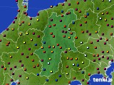 長野県のアメダス実況(日照時間)(2015年06月24日)