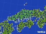 中国地方のアメダス実況(日照時間)(2015年06月26日)