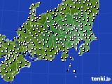 関東・甲信地方のアメダス実況(風向・風速)(2015年06月26日)
