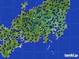 関東・甲信地方のアメダス実況(日照時間)(2015年06月27日)