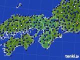 近畿地方のアメダス実況(日照時間)(2015年06月27日)