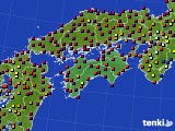 2015年06月29日の四国地方のアメダス(日照時間)
