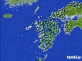 九州地方のアメダス実況(降水量)(2015年06月30日)