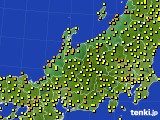 2015年06月30日の北陸地方のアメダス(気温)