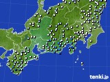 東海地方のアメダス実況(降水量)(2015年07月01日)