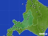 道央のアメダス実況(降水量)(2015年07月01日)