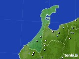 石川県のアメダス実況(降水量)(2015年07月01日)