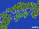 2015年07月01日の四国地方のアメダス(日照時間)