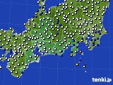 東海地方のアメダス実況(風向・風速)(2015年07月01日)