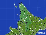 道北のアメダス実況(風向・風速)(2015年07月01日)