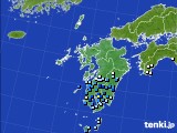 九州地方のアメダス実況(降水量)(2015年07月02日)