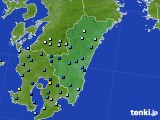 2015年07月02日の宮崎県のアメダス(降水量)