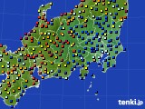 関東・甲信地方のアメダス実況(日照時間)(2015年07月02日)